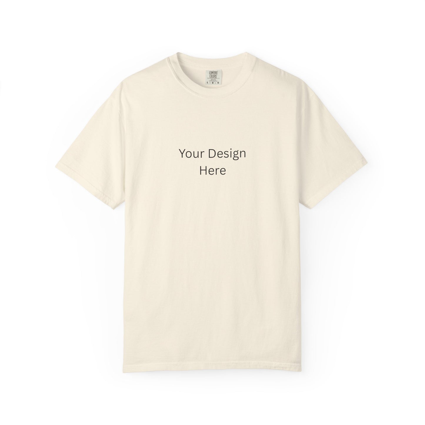 Custom Design Blank Canvas Tee