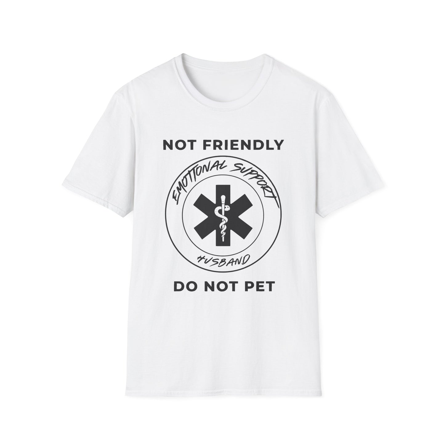 "Emotional Support Husband Do Not Pet" Shirt