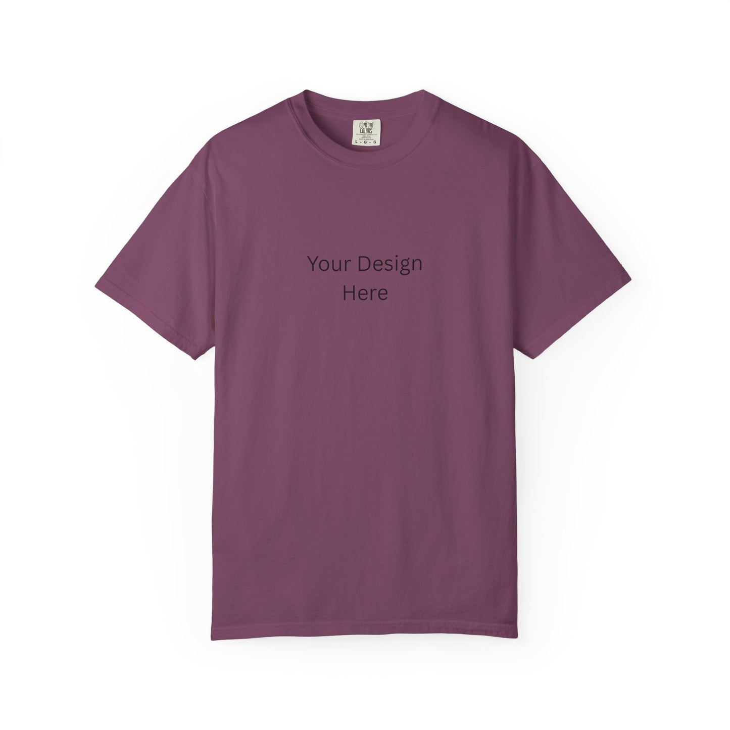 Custom Design Blank Canvas Tee