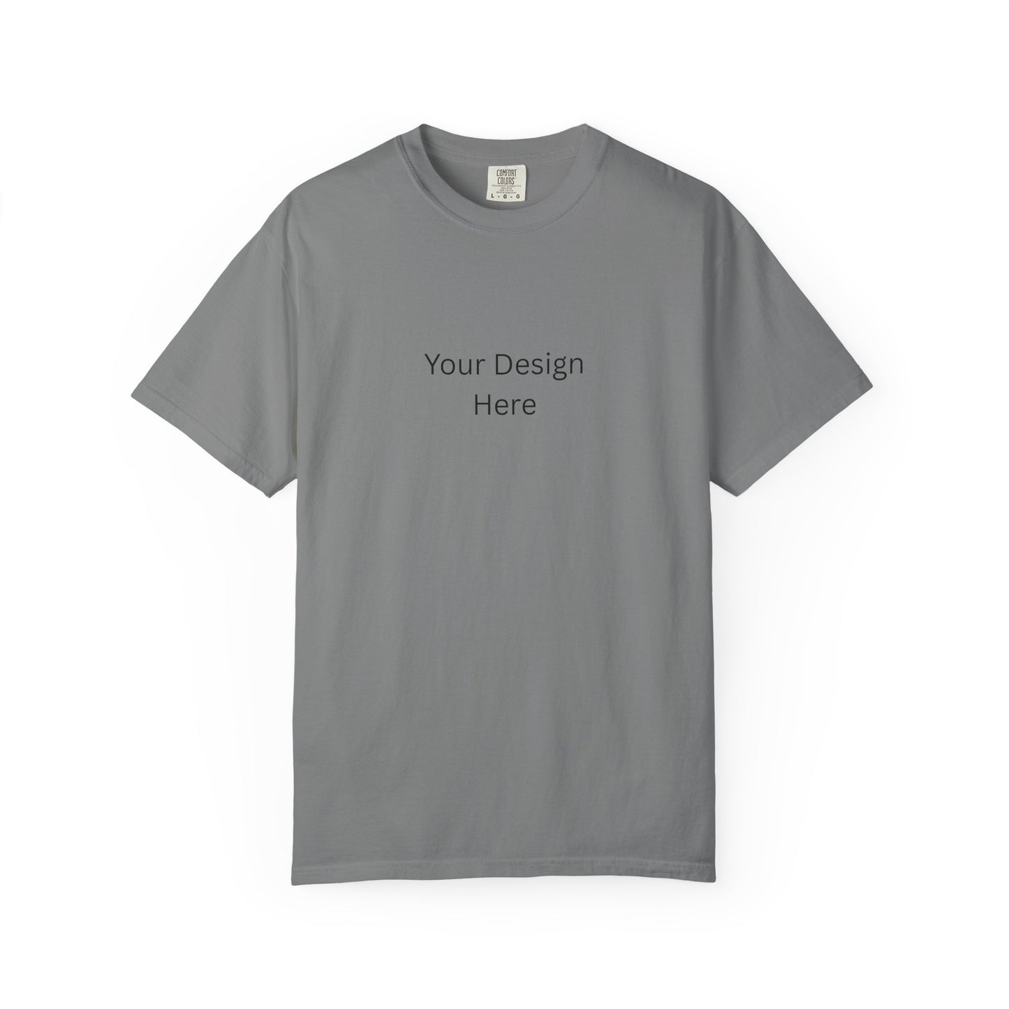 Custom Design Blank Canvas Tee