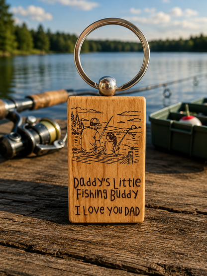 Laser Engraved Keychain