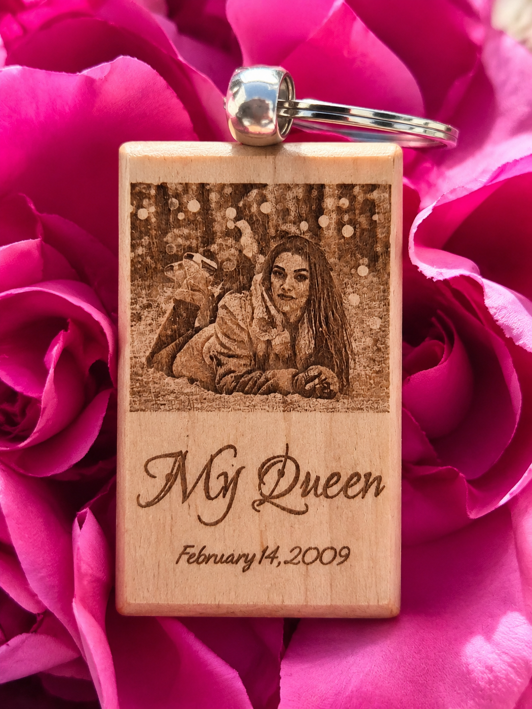 Laser Engraved Keychain