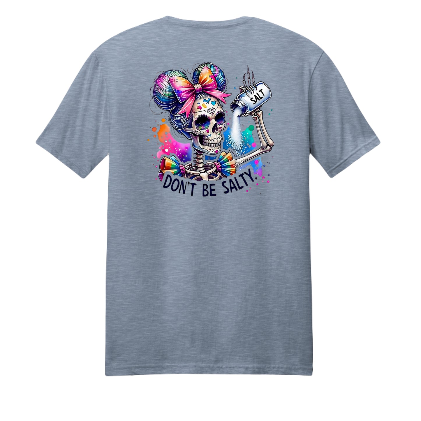 Flint Blue Heather - DM108 - BACK