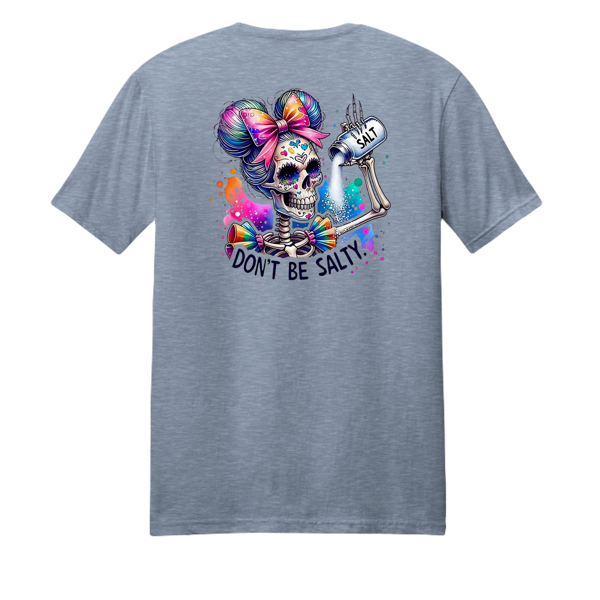 Flint Blue Heather - DM108 - BACK