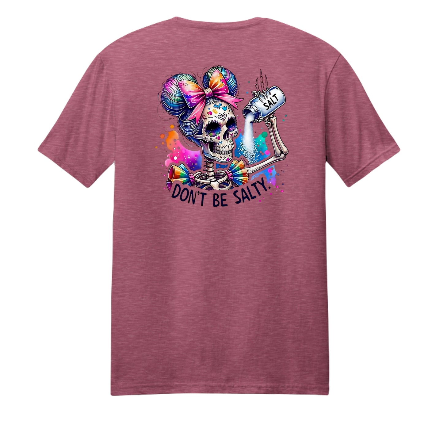 Awareness Pink Heather - DM108 - BACK