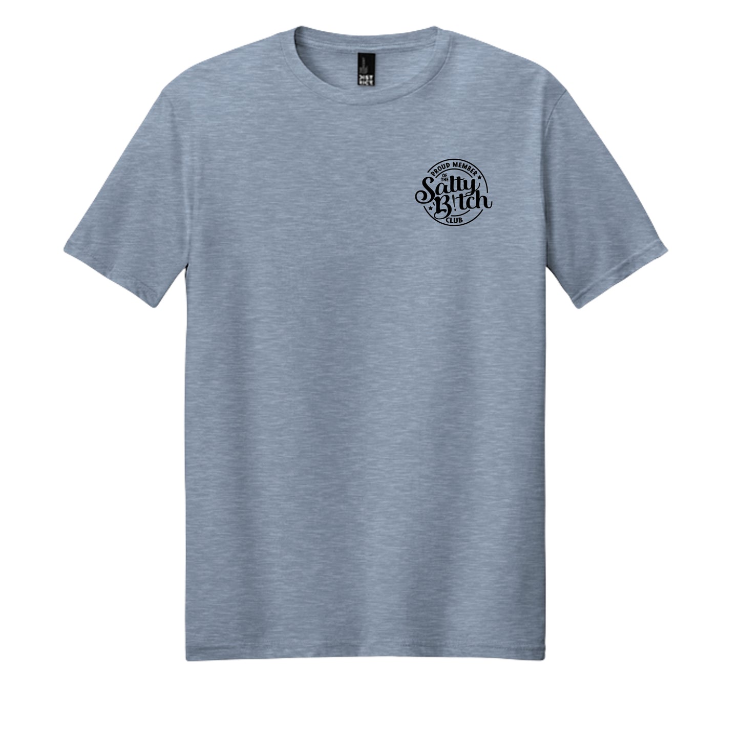 Flint Blue Heather - DM108 - FRONT