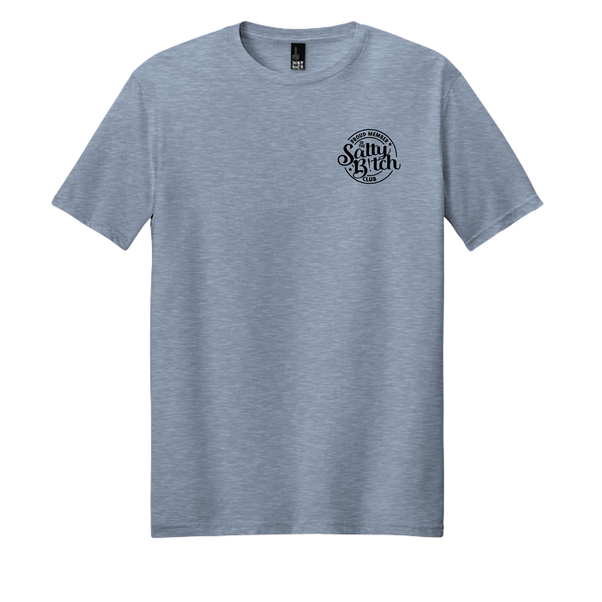 Flint Blue Heather - DM108 - FRONT
